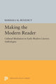 Book cover of: Making the Modern Reader. By: Barbara M. Benedict