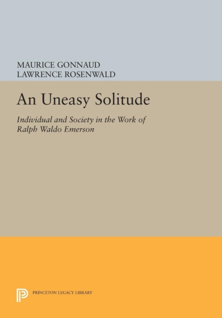 Book cover of: Uneasy Solitude. By: Maurice Gonnaud