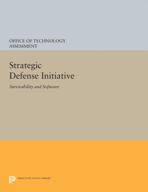 Book cover of: Strategic Defense Initiative. By: Office of Technology Assessment Staff