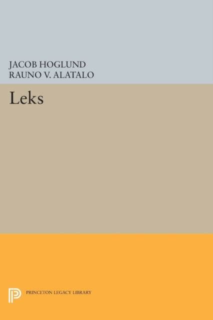 Book cover of: Leks. By: Jacob Höglund