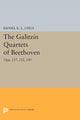 Book cover of: Galitzin Quartets of Beethoven. By: Daniel K. L. Chua