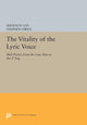 Book cover of: Vitality of the Lyric Voice. By: Shuen-fu Lin