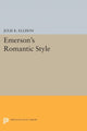Book cover of: Emerson's Romantic Style. By: Julie K. Ellison