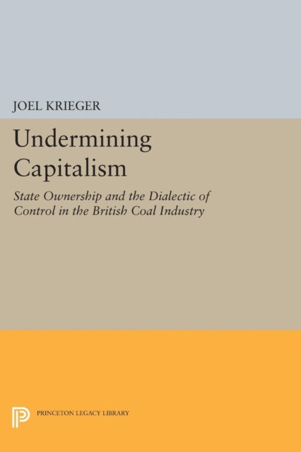 Book cover of: Undermining Capitalism. By: Joel Krieger
