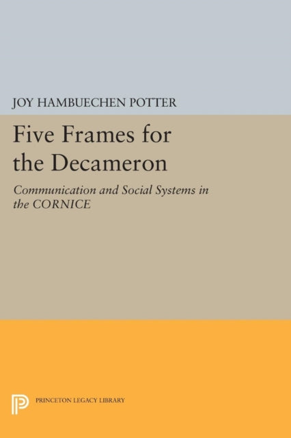 Book cover of: Five Frames for the Decameron. By: Joy Hambuechen Potter