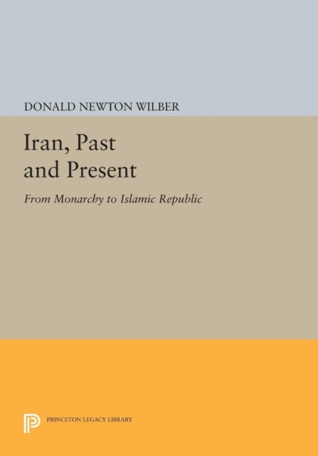 Book cover of: Iran, Past and Present. By: Donald Newton Wilber