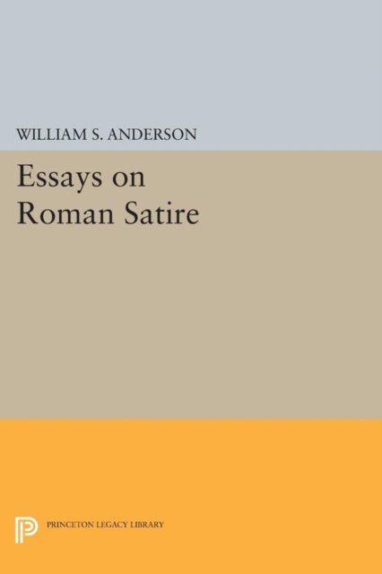 Book cover of: Essays on Roman Satire. By: William S. Anderson