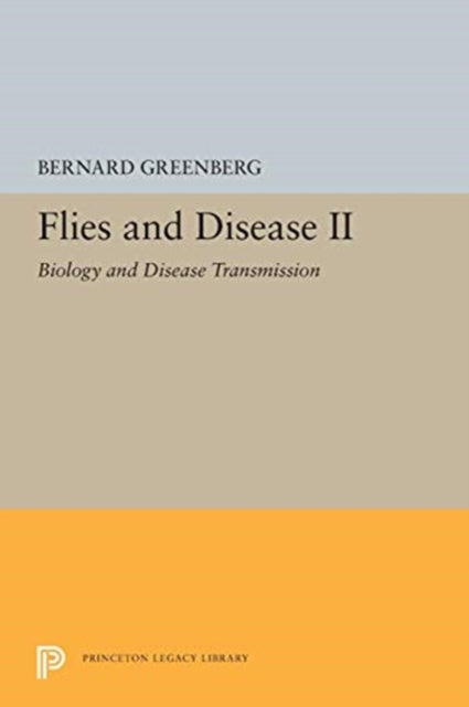 Book cover of: Flies and Disease. By: Bernard Greenberg