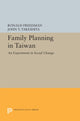 Book cover of: Family Planning in Taiwan. By: Ralph Freedman