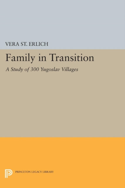 Book cover of: Family in Transition. By: Vera St. Erlich