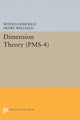 Book cover of: Dimension Theory. By: Witold Hurewicz