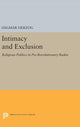 Book cover of: Intimacy and Exclusion. By: Dagmar Herzog