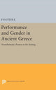 Book cover of: Performance and Gender in Ancient Greece. By: Eva Stehle