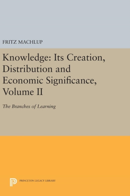 Book cover of: Knowledge: Its Creation, Distribution and Economic Significance, Volume II. By: Fritz Machlup
