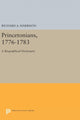 Book cover of: Princetonians, 1776-1783. By: Richard A. Harrison