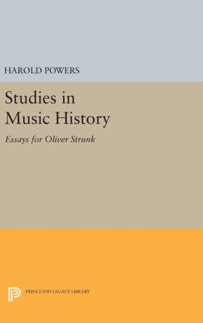 Book cover of: Studies in Music History. By: Harold Powers