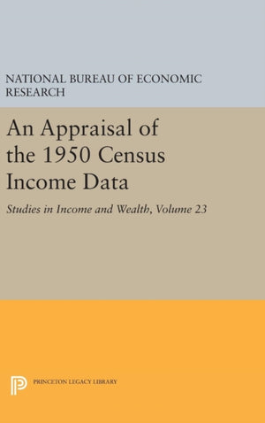 Appraisal of the 1950 Census Income Data, Volume 23