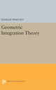 Book cover of: Geometric Integration Theory. By: Hassler Whitney