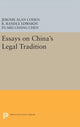 Book cover of: Essays on China's Legal Tradition. By: Jerome Alan Cohen