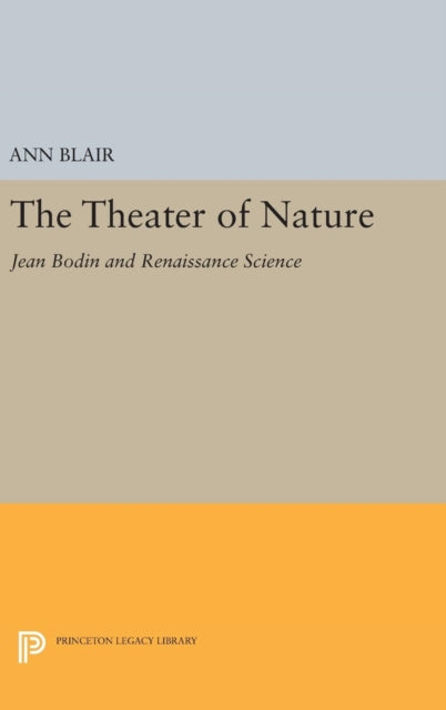 Book cover of: Theater of Nature. By: Ann Blair
