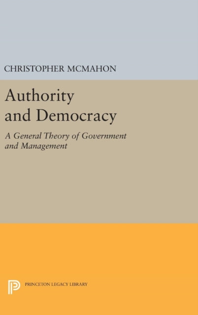 Book cover of: Authority and Democracy. By: Christopher McMahon
