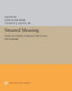 Book cover of: Situated Meaning. By: Jane M. Bachnik
