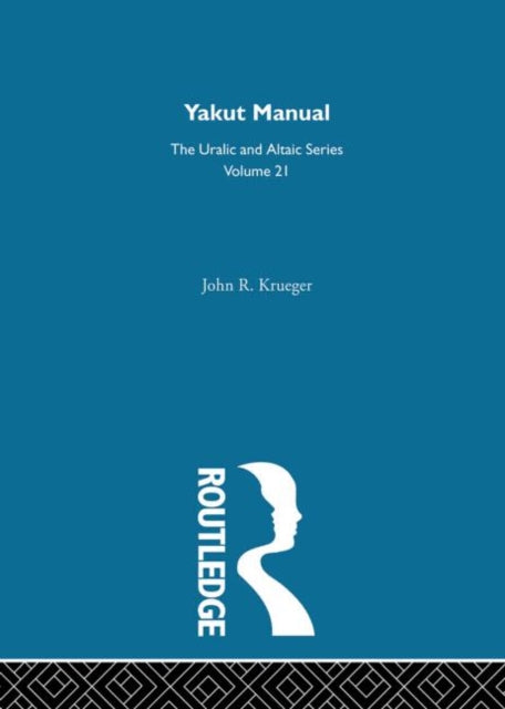 Book cover of: Yakut Manual. By: John R. Krueger