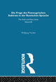 Book cover of: Die Frage Des Finnougrischen Substrats in der Russischen Sprache. By: Wolfgan Veenker
