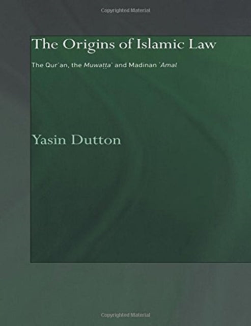 Book cover of: Origins of Islamic Law