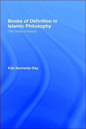 Books of Definition in Islamic Philosophy