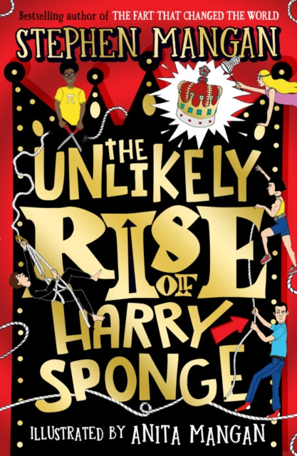 Book cover of: Unlikely Rise of Harry Sponge. By: Stephen Mangan