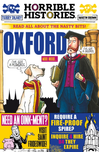 Book cover of: Oxford (Newspaper edition). By: Terry Deary