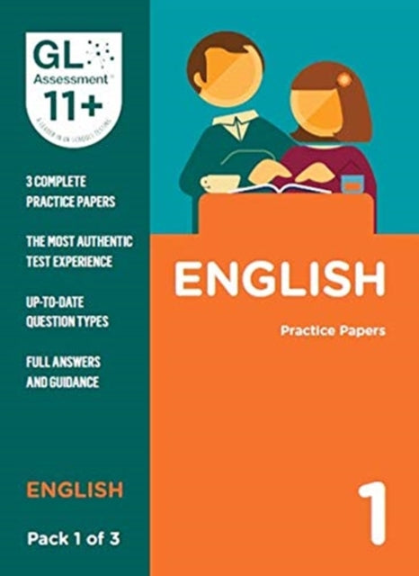Book cover of: 11+ Practice Papers English Pack 1 (Multiple Choice)
