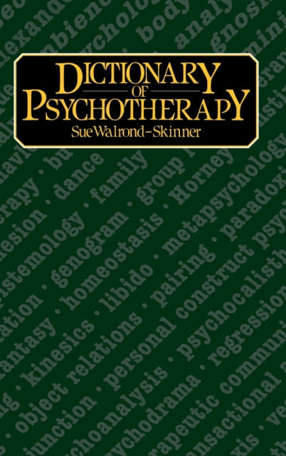 Dictionary of Psychotherapy
