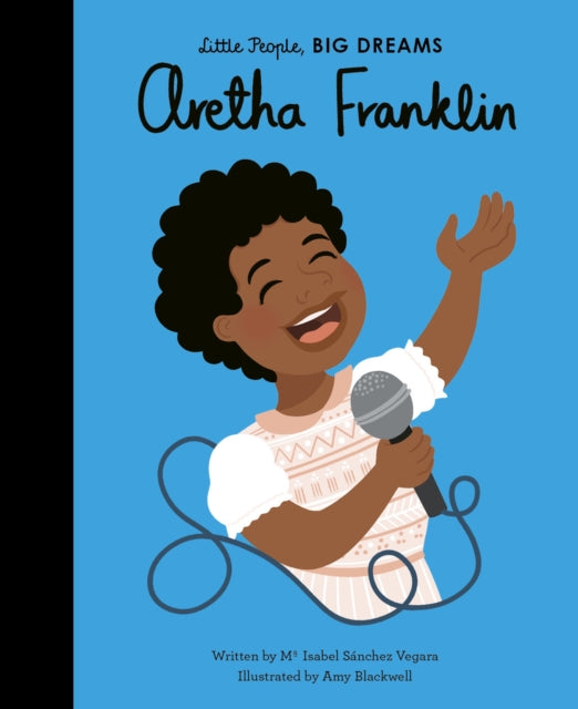 Book cover of: Aretha Franklin. By: María Isabel Sánchez Vegara