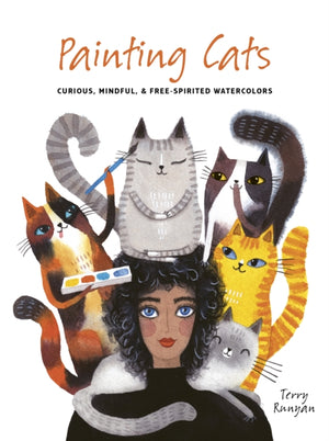 Painting Cats, Curious, mindful & free-spirited watercolors