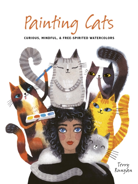 Painting Cats, Curious, mindful & free-spirited watercolors