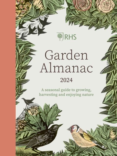 Book cover of: RHS Garden Almanac 2024. By: RHS