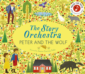 Story Orchestra: Peter and the Wolf, Press the note to hear Prokofiev's music