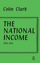 Book cover of: National Income 1924-1931. By: Colin Clark