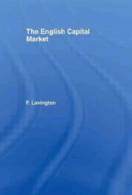 Book cover of: English Capital Market