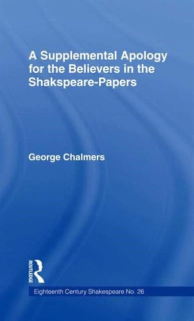 Book cover of: Supplemental Apology for Believers in Shakespeare Papers