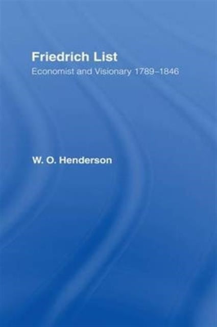Book cover of: Friedrich List