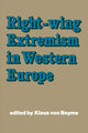 Book cover of: Right-wing Extremism in Western Europe. By: Beyme, Klaus von.
