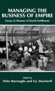 Book cover of: Managing the Business of Empire. By: P. Burroughs