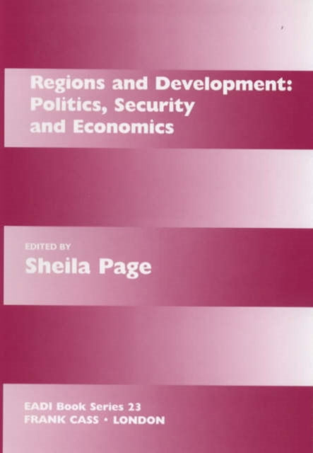 Book cover of: Regions and Development. By: Sheila Page