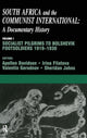 Book cover of: South Africa and the Communist International. By: A. Davidson