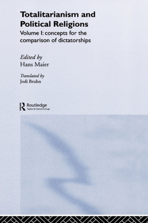 Totalitarianism and Political Religions, Volume 1