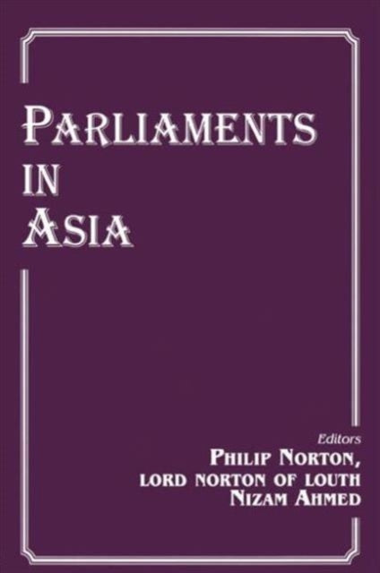 Book cover of: Parliaments in Asia