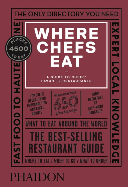 Book cover of: Where Chefs Eat